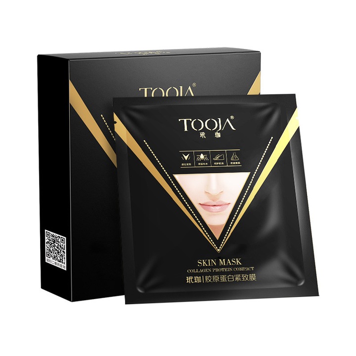 Masca de fata 3D cu colagen, efect de lifting instant, 28ml, pentru ten matur 35+