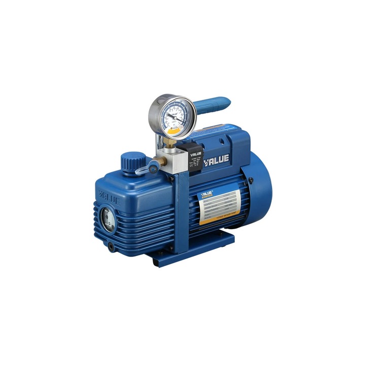 Pompa de vid frigorifica Value V-i120SV, 51 l/min, 1/4 KM, 150 microni, 1/4" SAE