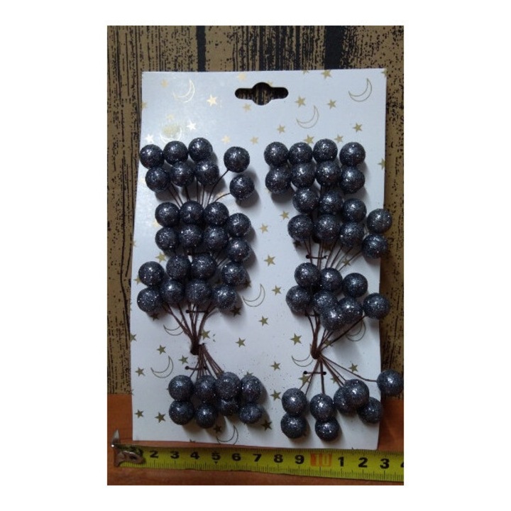 Set accesorii decorative, CERAMIC STUDIO-TOPGIFTS, 64 bucati, mix culori, 10mm x 10cm