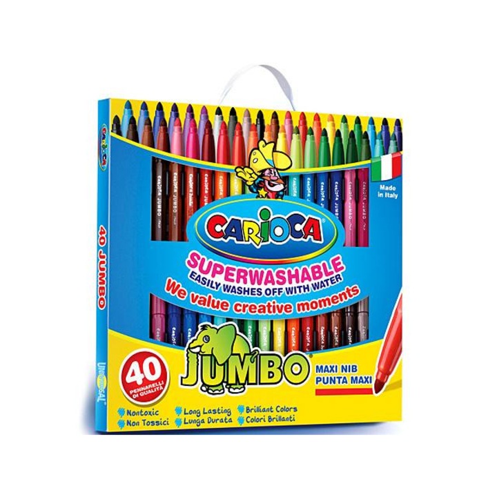 Jumbo filctollszett 40db - Carioca