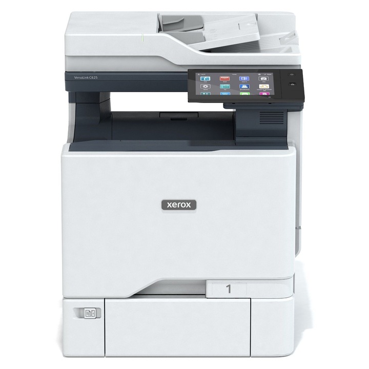 Imprimanta multifunctionala laser color Xerox C625V ZPM, A4, duplex, ADF, USB 2.0, Wi-Fi, 50 ppm negru, 38 ppm color