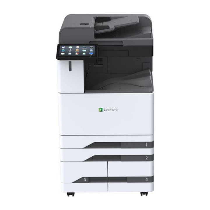 Imprimanta multifunctionala laser color Lexmark CX944adxse, A3, duplex, ADF, USB 2.0, 65 ppm negru, 65 ppm color