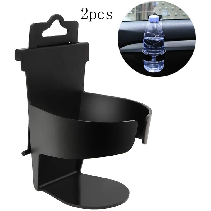 Държач за напитки за кола, TNEAYWHE, неплъзгащ се дизайн, универсална пластмаса, за повечето превозни средства