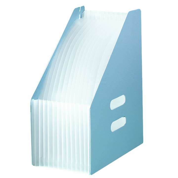 Органайзер за документи, син