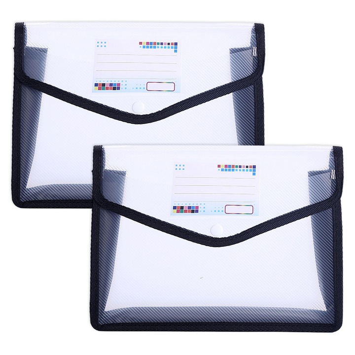 Комплект от 2 държача за документи, изработени от PP, 370X280X75 мм