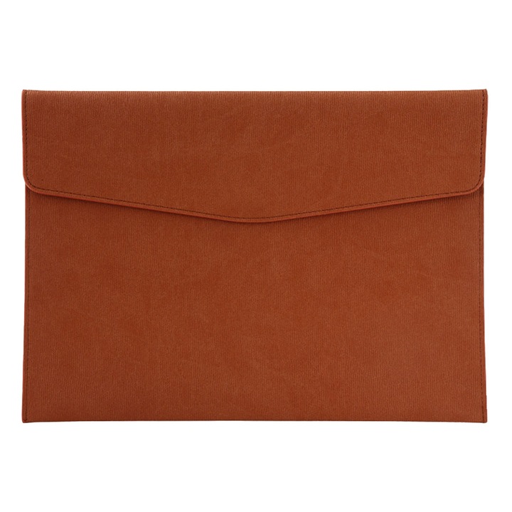 Папка за документи HERUSI, голям капацитет, синя, 33x24см