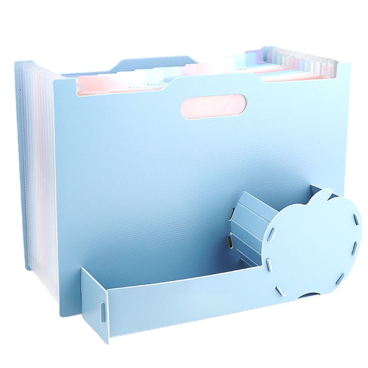 Organizator documente HERUSI, plastic, multicolor, 33x23.4cm