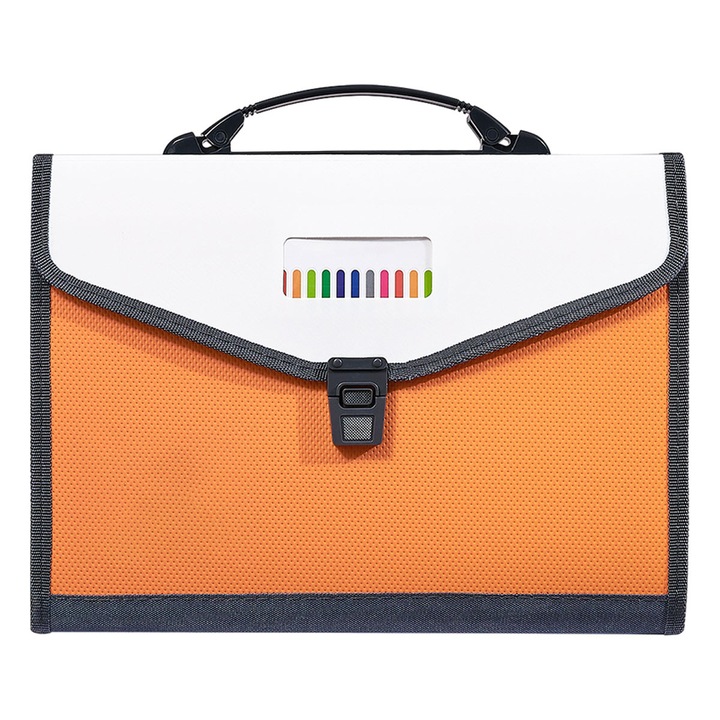 Разширяем класьор HERUSI 13 отделения многоцветен 33x24x3cm комплект 3 броя