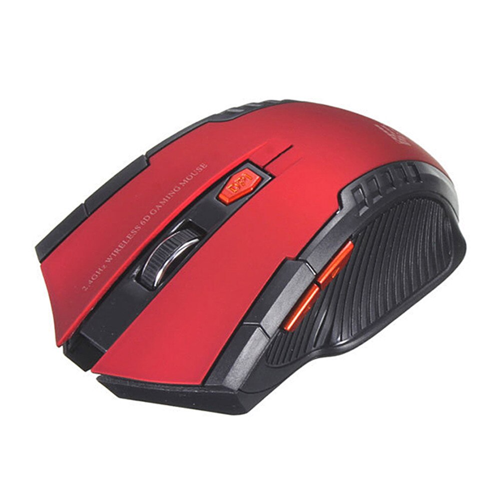Mouse de gaming mecanic Zeaicos, 2.4G, rosu, 100x60x35mm - eMAG.ro