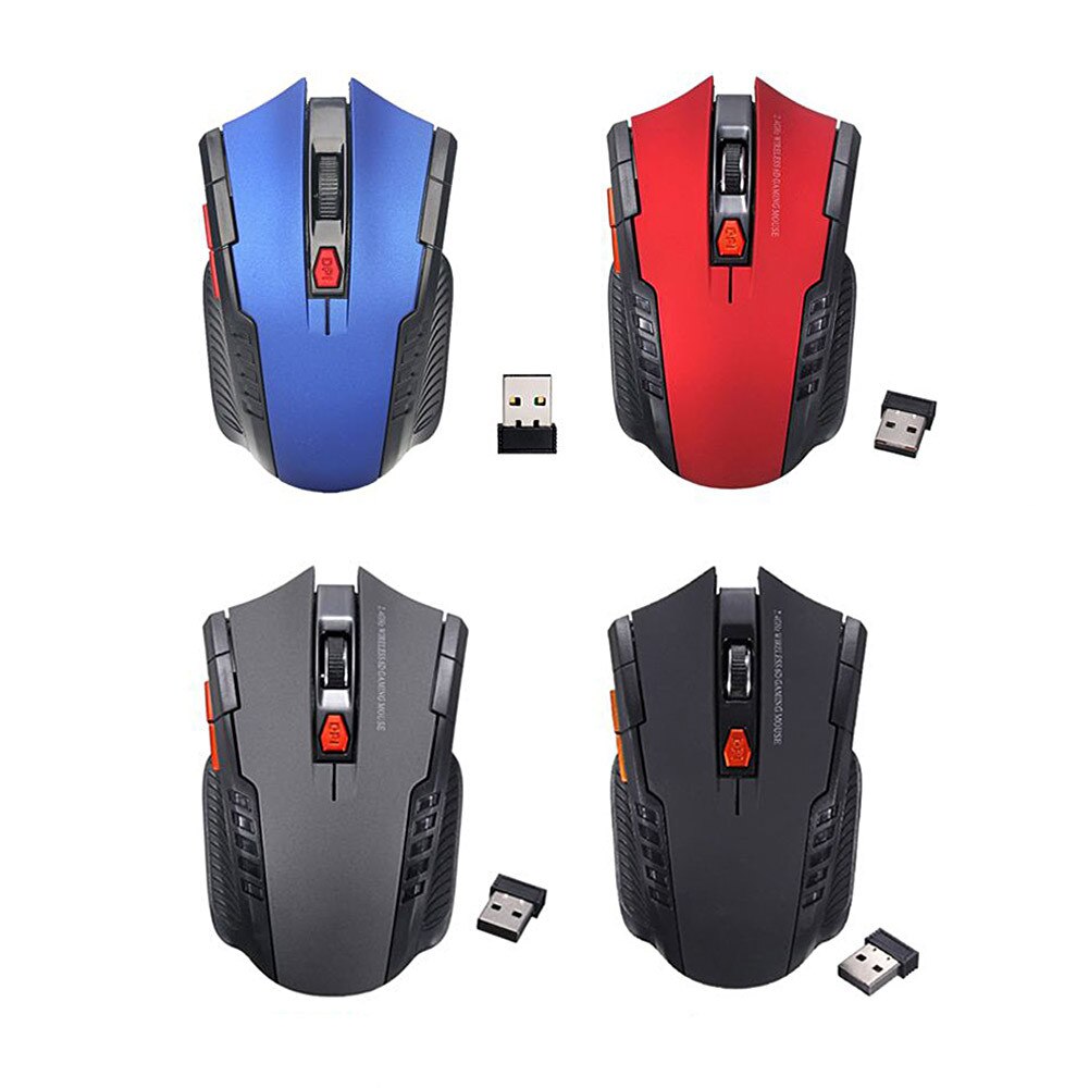 Mouse de gaming mecanic Zeaicos, 2.4G, rosu, 100x60x35mm - eMAG.ro