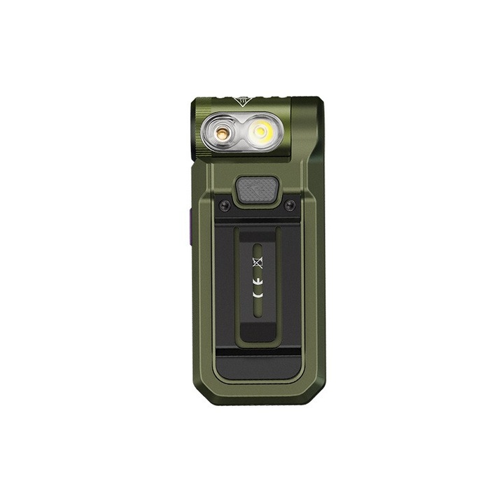 Lanterna Fenix SW05R-UV, 150 Lumeni, 3 niveluri de intensitate, Lumina UV, IPX6, 81, 2x35x18mm - verde