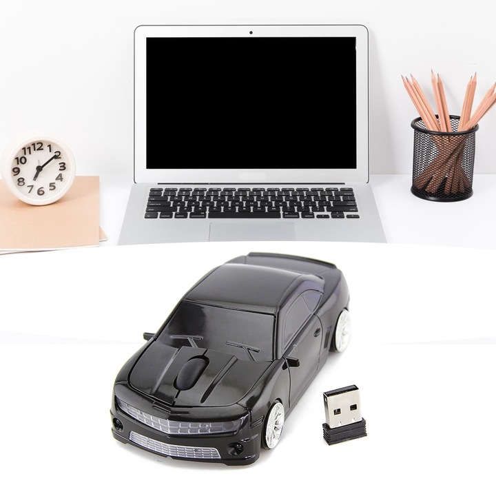 Mouse wireless model sport car, Zeaicos, 2.4G, design elegant, plastic