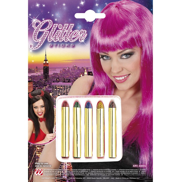 Csillámos arcfesték