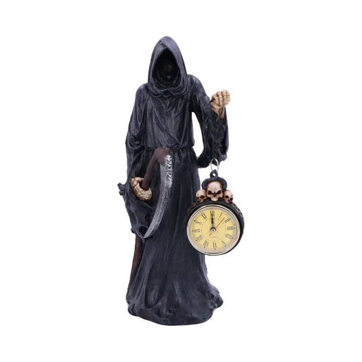 Figurina The Reaping – Grim Reaper cu ceas, 39.5 cm