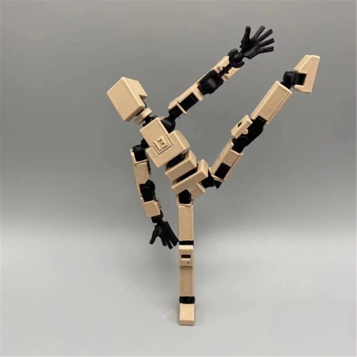 Артикулирана фигурка YANYXR, бежова, 15см