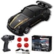 Masina cu telecomanda mini RC drift 4WD, lumini LED, 12 km/h, Negru