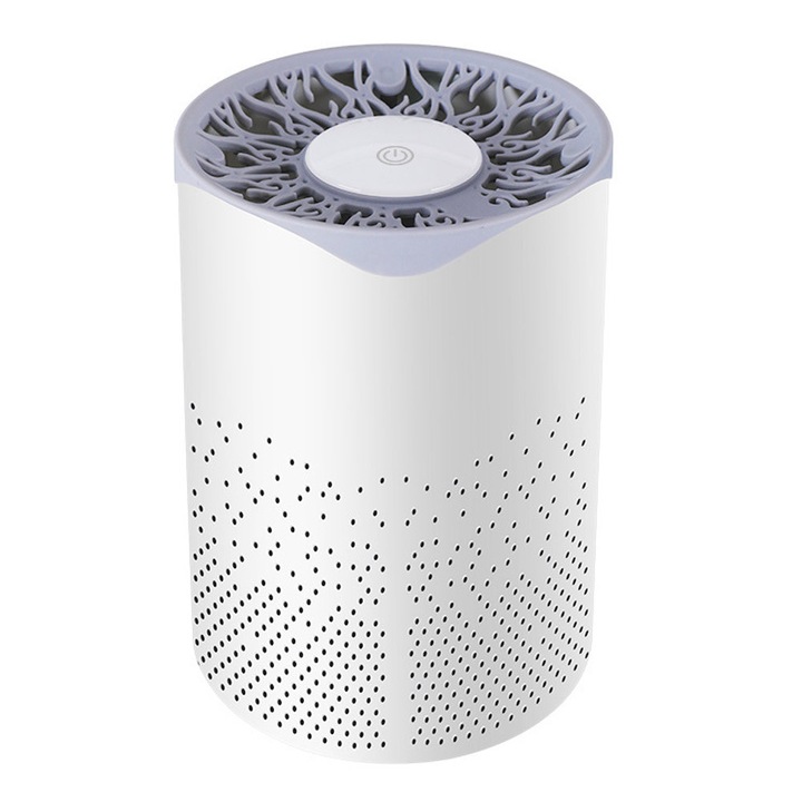 Purificator de aer Zeaicos, filtrare eficienta a particulelor, mod silentios, 20m²