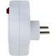 Priza electrica cu 3 guri, Esperanza, 3680W, 16A, cu intrerupator, pentru utilizare interna