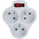 Priza electrica cu 3 guri, Esperanza, 3680W, 16A, cu intrerupator, pentru utilizare interna