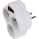 Priza electrica cu 3 guri, Esperanza, 3680W, 16A, cu intrerupator, pentru utilizare interna