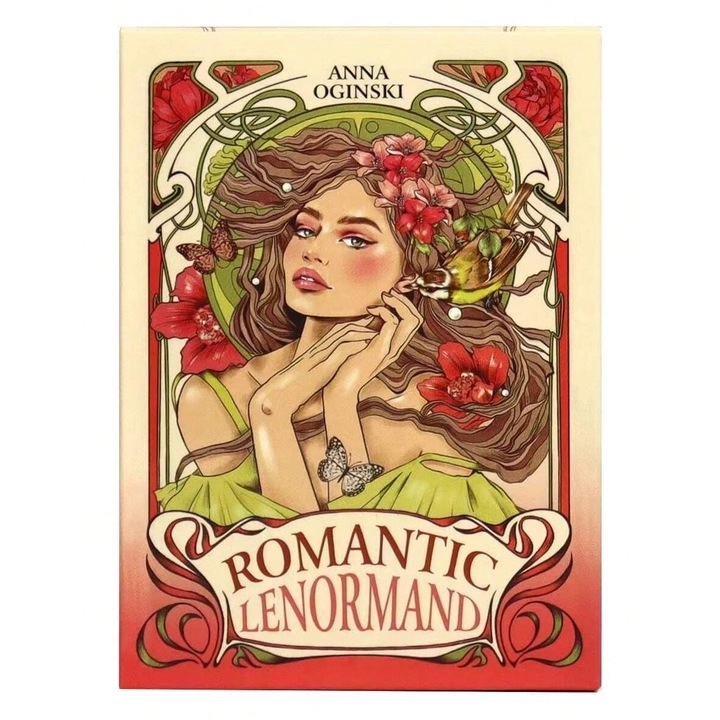 Carti oracol midi, Romantic Lenormand, Lo Scarabeo, 2025, Anna Oginski, 10.5 x 7.5 cm