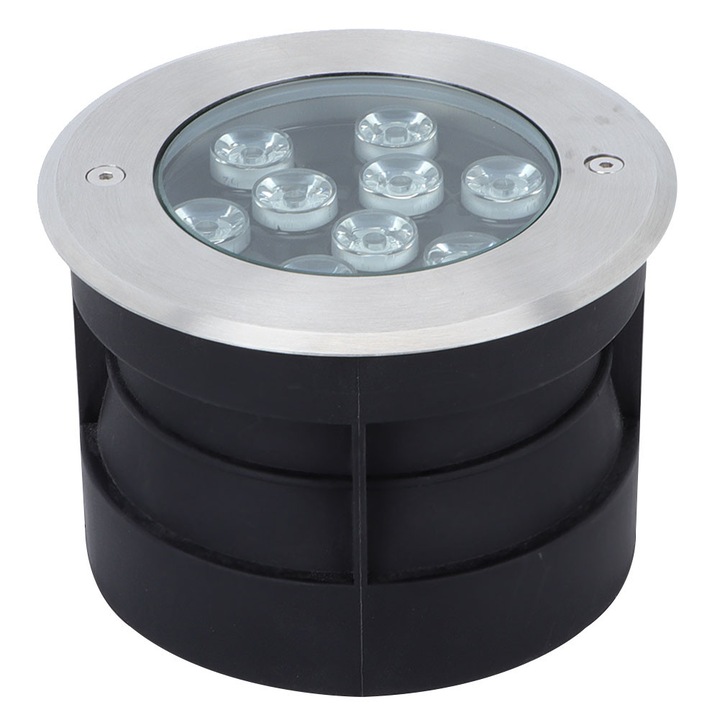 Víz alatti LED spotlámpa, IP68, rozsdamentes acél, energiatakarékos, szökőkutakhoz, úszómedencékhez és kertekhez