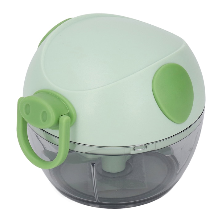 Tocator manual usturoi multifunctional verde 10x5cm