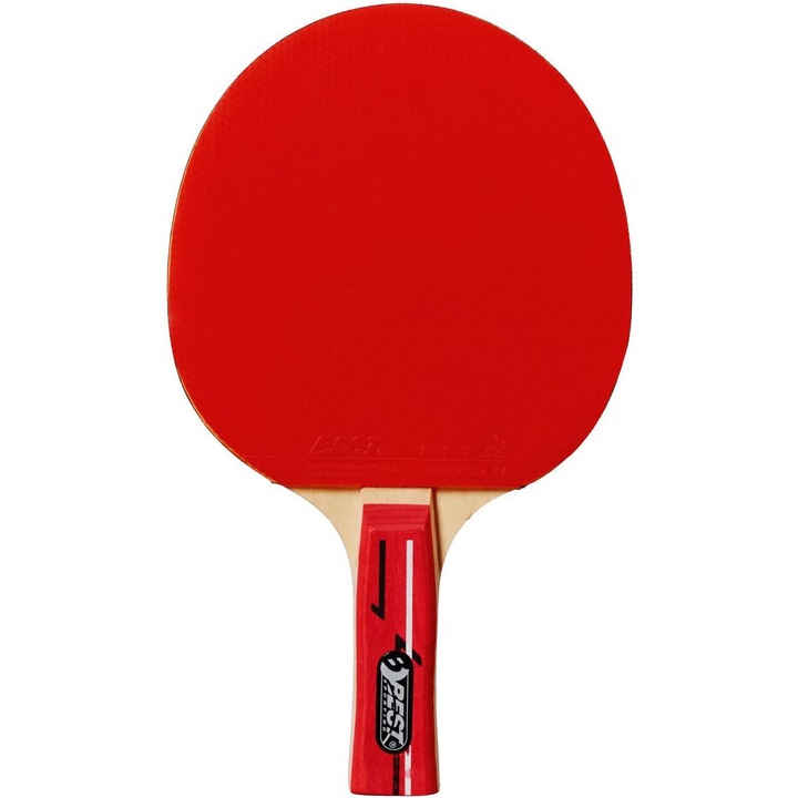 Най-добра спортна ракета за тенис на маса Speed, естествено червена, 15x2.4x25.5см