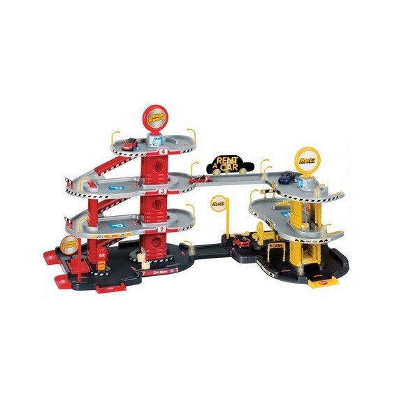 Supergaraj Faro 2 in 1 cu 2 parcari si doua masinute