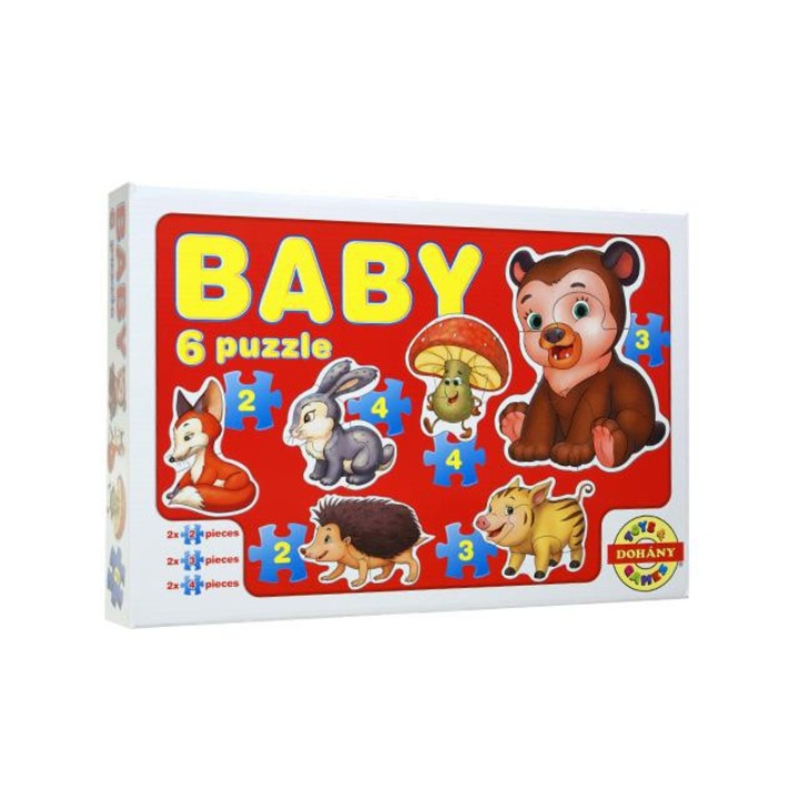 Baby Puzzle erdei állatok
