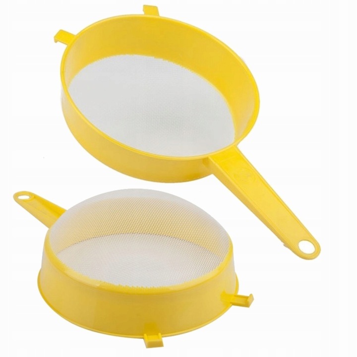 Пластмасов гевгир KOLBIARZ-AGD, 225 мм, с дръжки, компактен дизайн