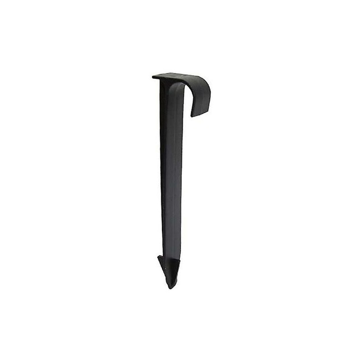 Set 100 suporturi pentru tevi tip C DN16, accesorii irigare, plastic, pentru sisteme de micro-irigare