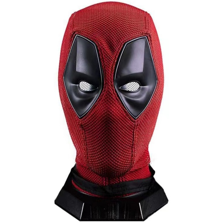 Wade Winston Wilson kötött maszk, TasyPins, XL, natúr latex, Halloween parti kiegészítők