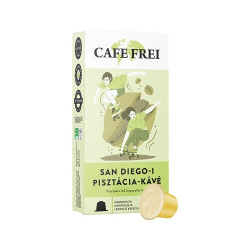 Cafea capsule CAFE FREI aroma de fistic, 45g