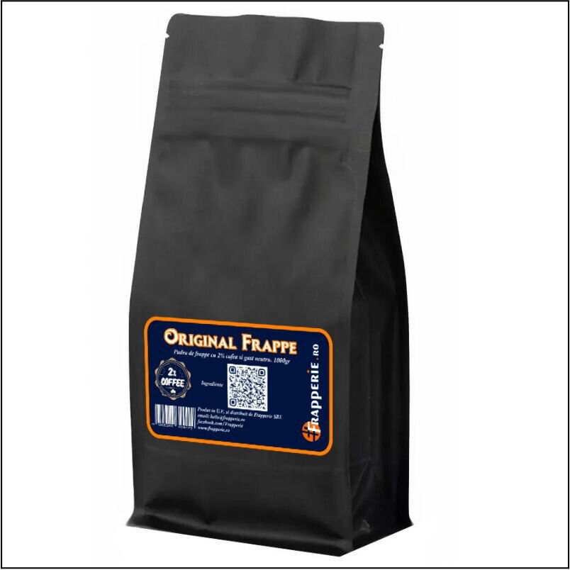 Pudra Origina Frappe, 2% cafea, Frapperie