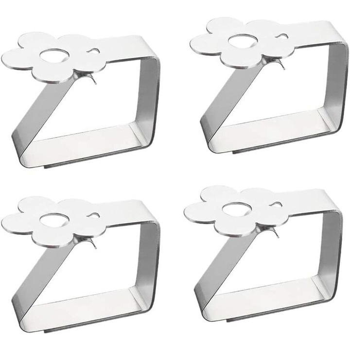 Щипки за покривки, AMRINUGL, изработени от неръждаема стомана, ветроустойчиви, компактен дизайн