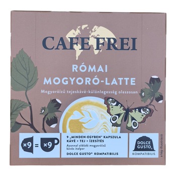 Cafe Frei Latte Roman cu Alune – 9 capsule compatibile Dolce Gusto Cafe Frei Latte Roman cu Alune – 9 capsule compatibile Dolce Gusto