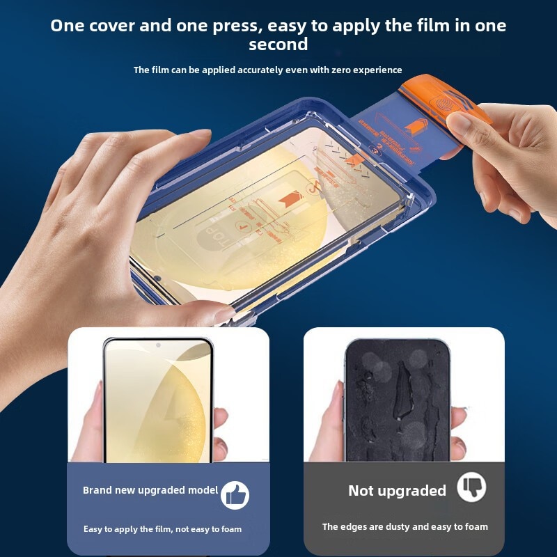 Folie protectie ecran Samsung Galaxy S25 Ultra, sticla temperata HD, 3D, auto-aliniere, transparenta