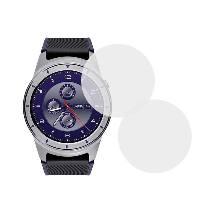 Комплект от 2 x фолио, съвместимо с ZTE Quartz, Comando Shield Full Glue, Renewable силиконов хидрогел, Anti-shock и против счупване, SlimLine NanoShield, Transparent