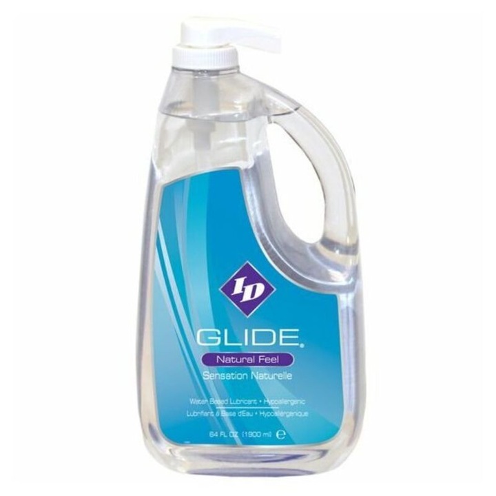 Lubrifiant pe baza de apa, Id Glide, Senzatie naturala hipoalergenica 1900 ml