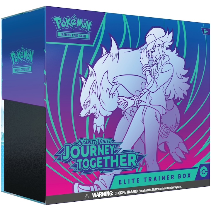 Комплект карти Pokemon TCG Scarlet & Violet: Journey Together - Elite Trainer Box