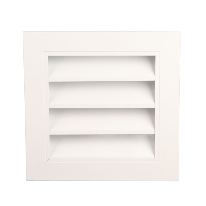 Capac de ventilatie vopsibil, ventilatie versatila, aluminiu, instalare usoara, 25x25cm