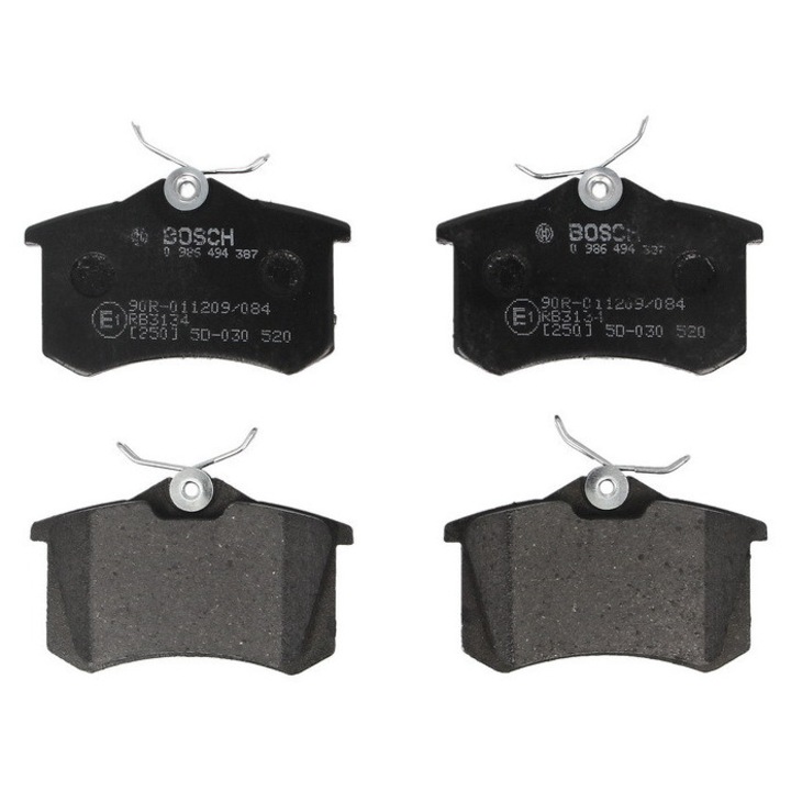 Комплект задни дискове, Audi A4 B7, Bosch