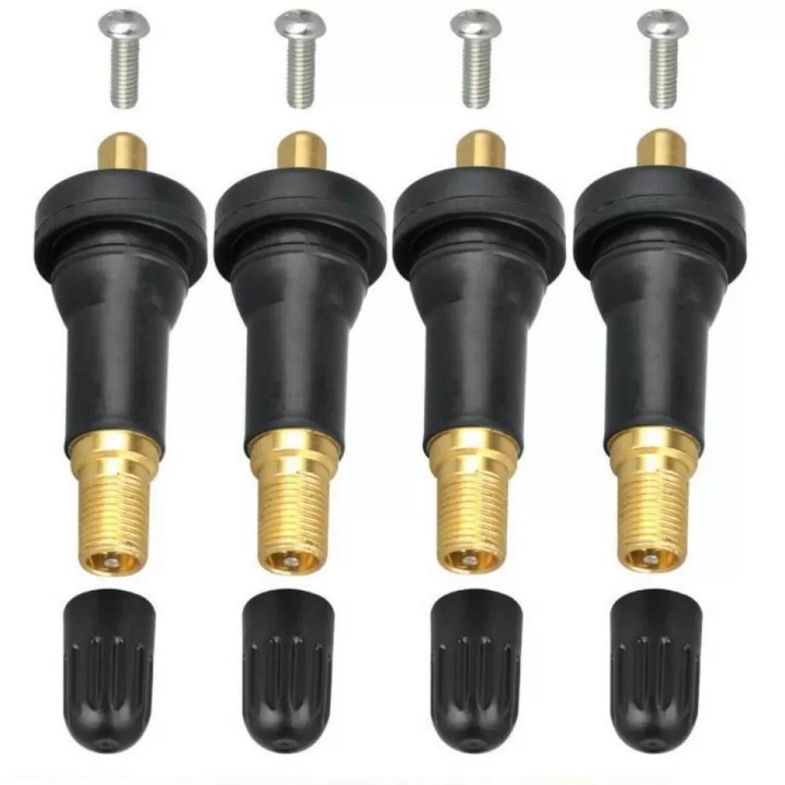 Tije pentru supape de anvelope, AMRINUGL, instalare usoara, performanta testata, compatibile cu majoritatea vehiculelor, 4 buc