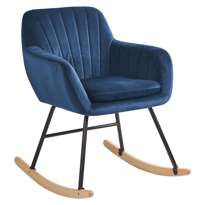 Balansoar Liarum Catifea Bleumarin