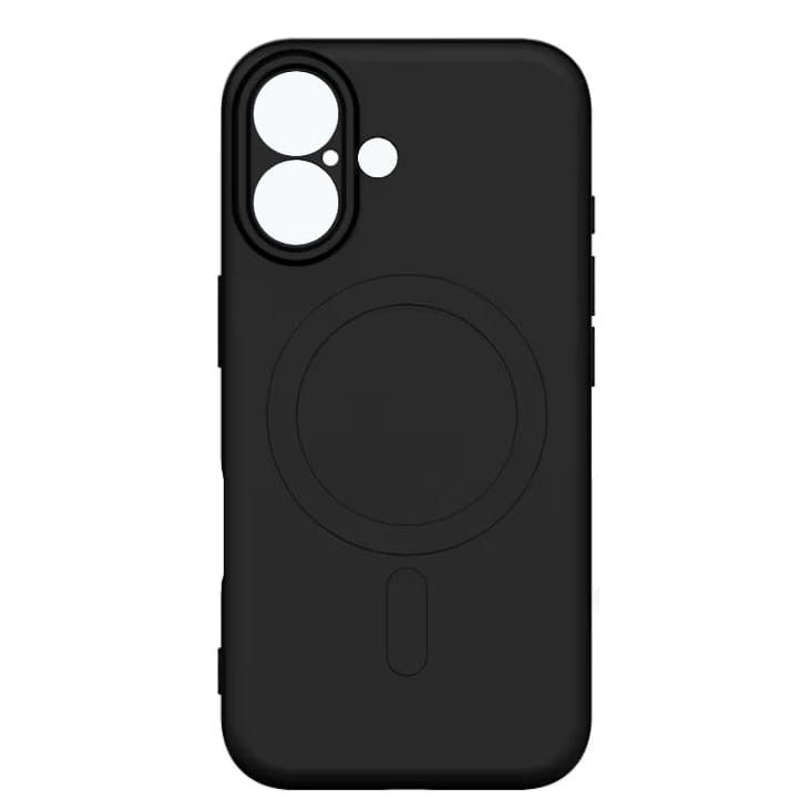 Husa compatibila cu Iphone 16, Tehnologie MagSafe, cu protectie de camera, Negru