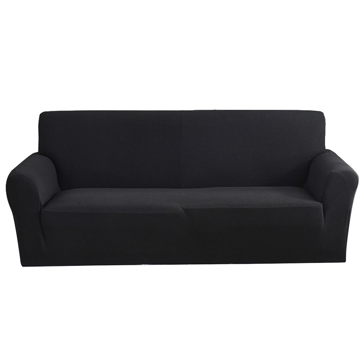 Husa pentru canapea, AMRINUGL, Material Elastic, Rezistenta la Alunecare, Protectie Completa impotriva Petelor, Gri Inchis, 100x100cm