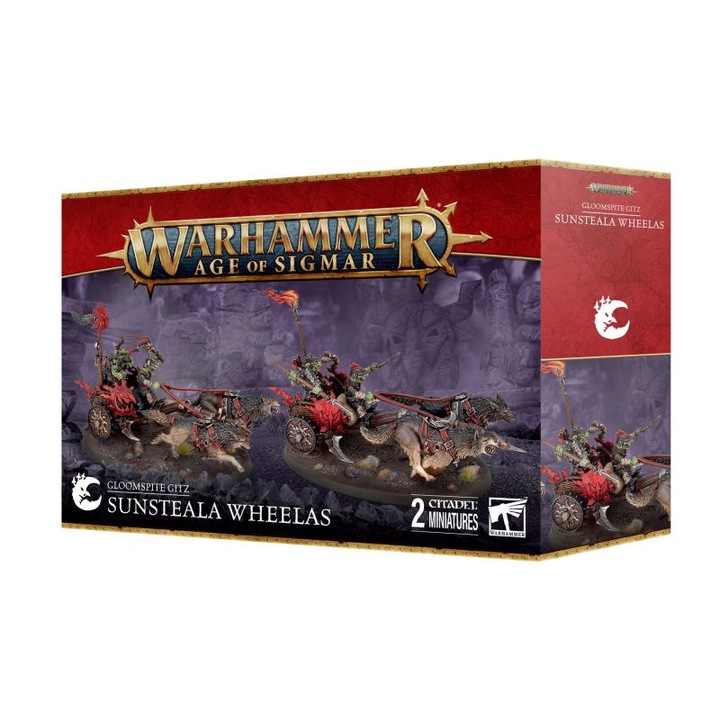 Настолна игра Warhammer Sunstar Wheelas, Games Workshop, 146 части