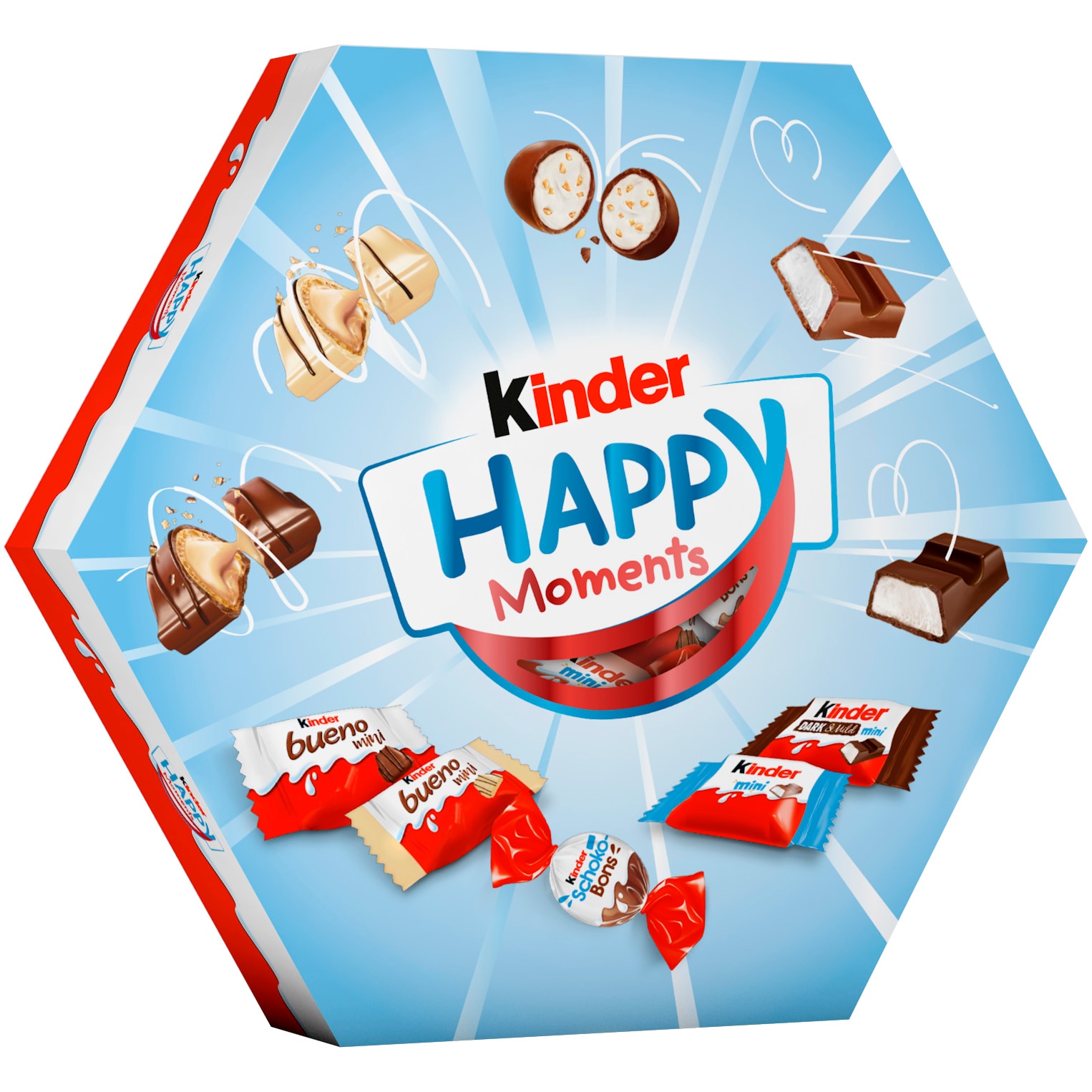 Mini mix Kinder Happy Moments, 161g