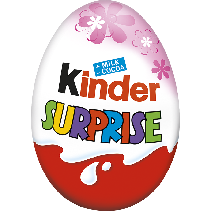 Set 36 x Figurina de ciocolata cu lapte cu jucarie surpriza in interior Kinder Surprise, 20g